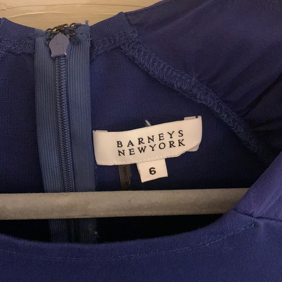Barneys New York | Dresses | Barneys New York Shift Dress With Cap Sleeve Royal Bluedeep Blue ...